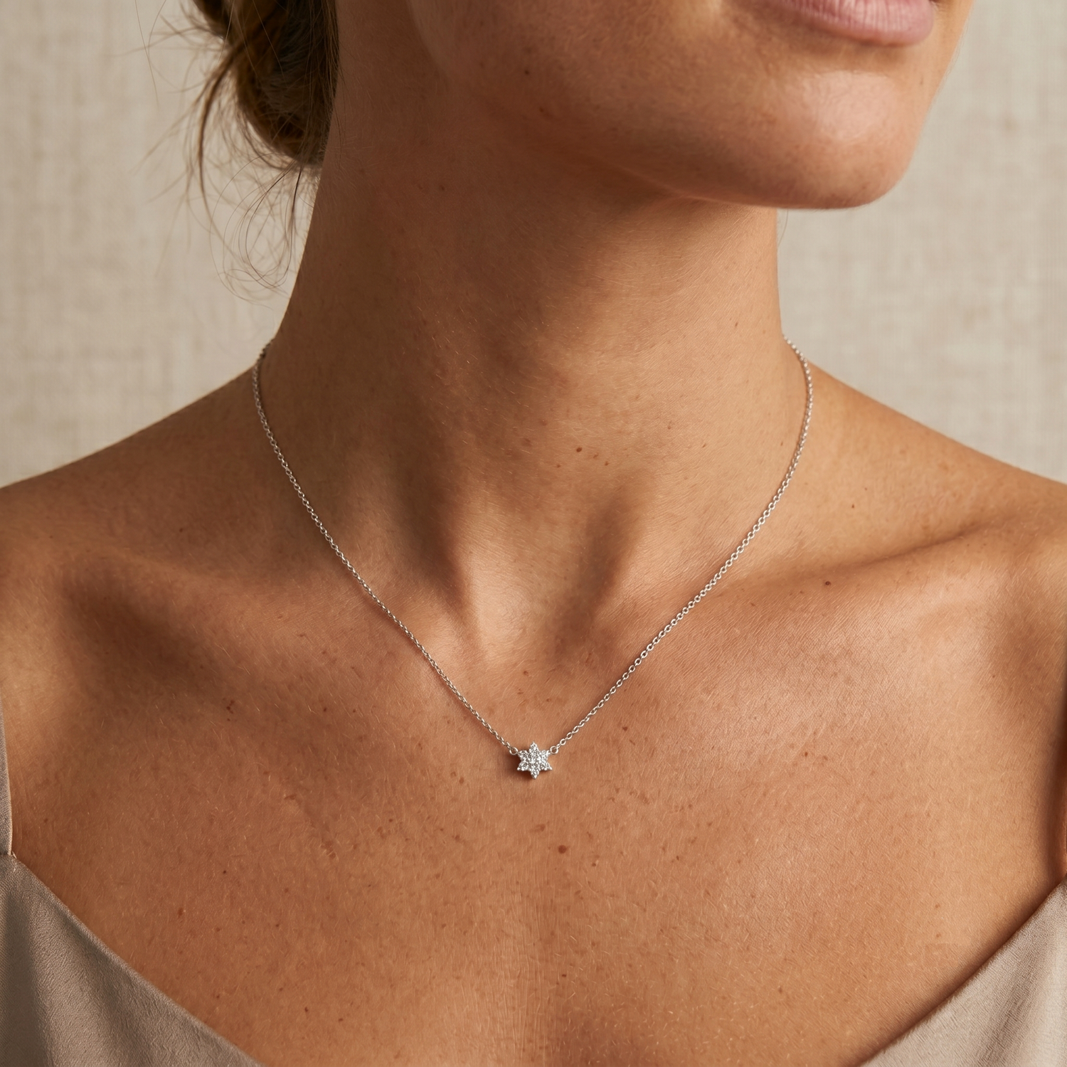 Pavé Bloemenketting