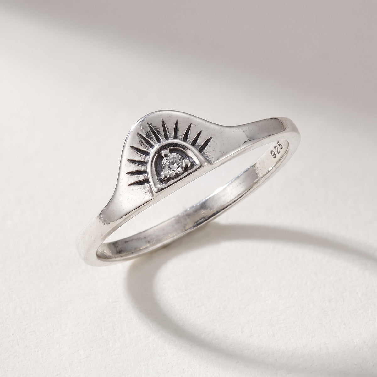 Sunrise Ring Sølv