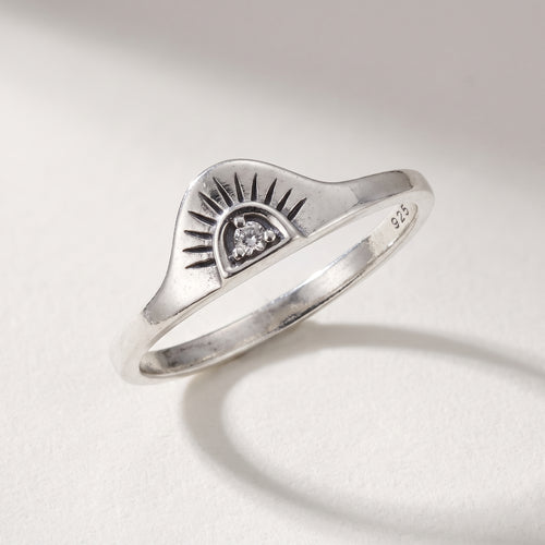 Sunrise Ring Sølv