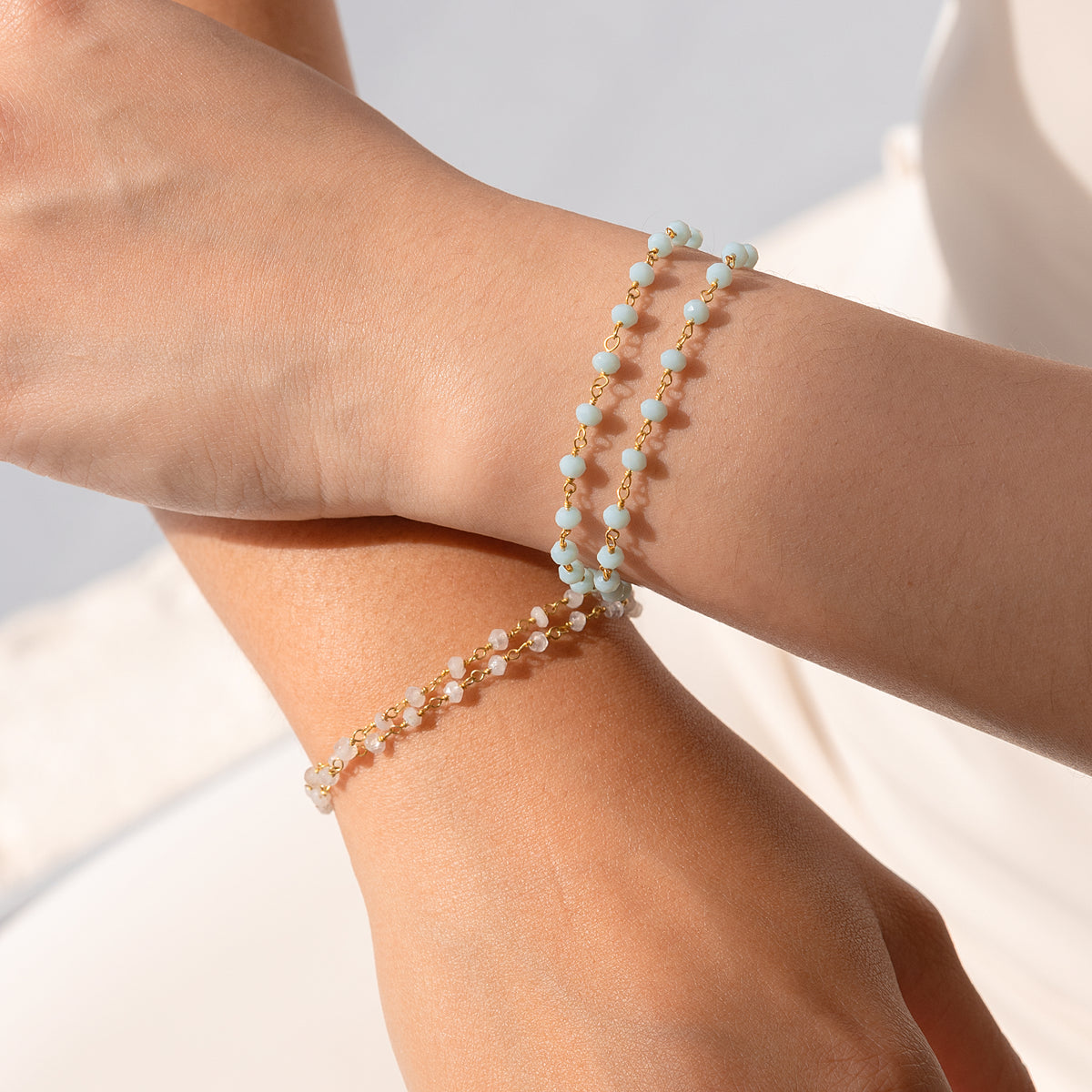 Bransoletka Lite Aqua Agate