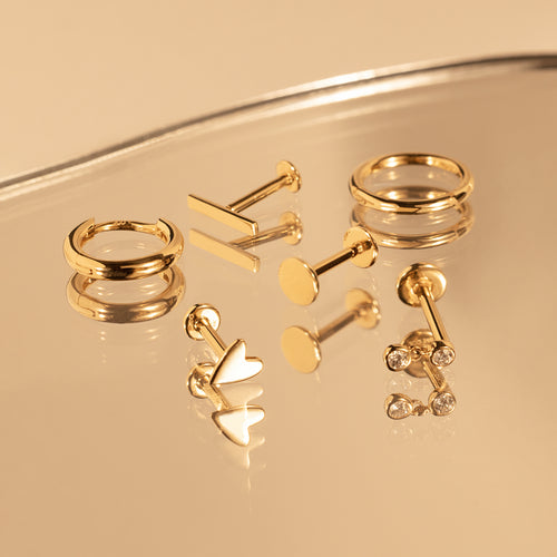 Color:Yellow Gold
Option:Single
Option:Pair