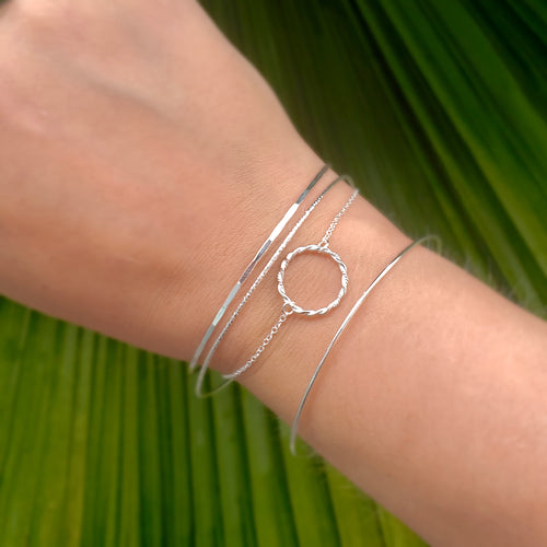 Pulsera de giro en círculo
